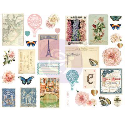 Prima Marketing Capri Die Cuts - Chipboard